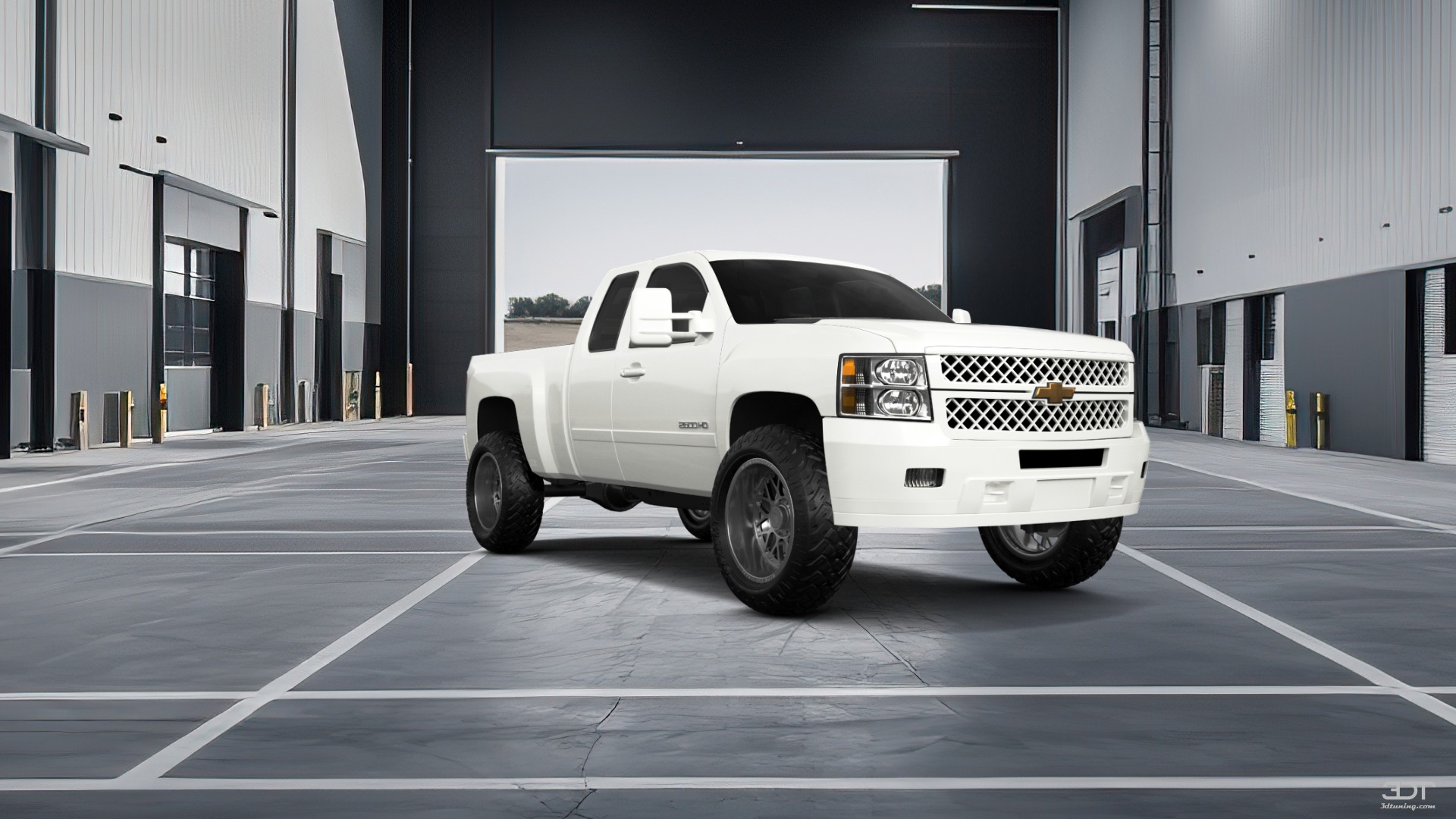 Chevrolet Silverado 2500 HD Extended Cab Pickup Truck 2007