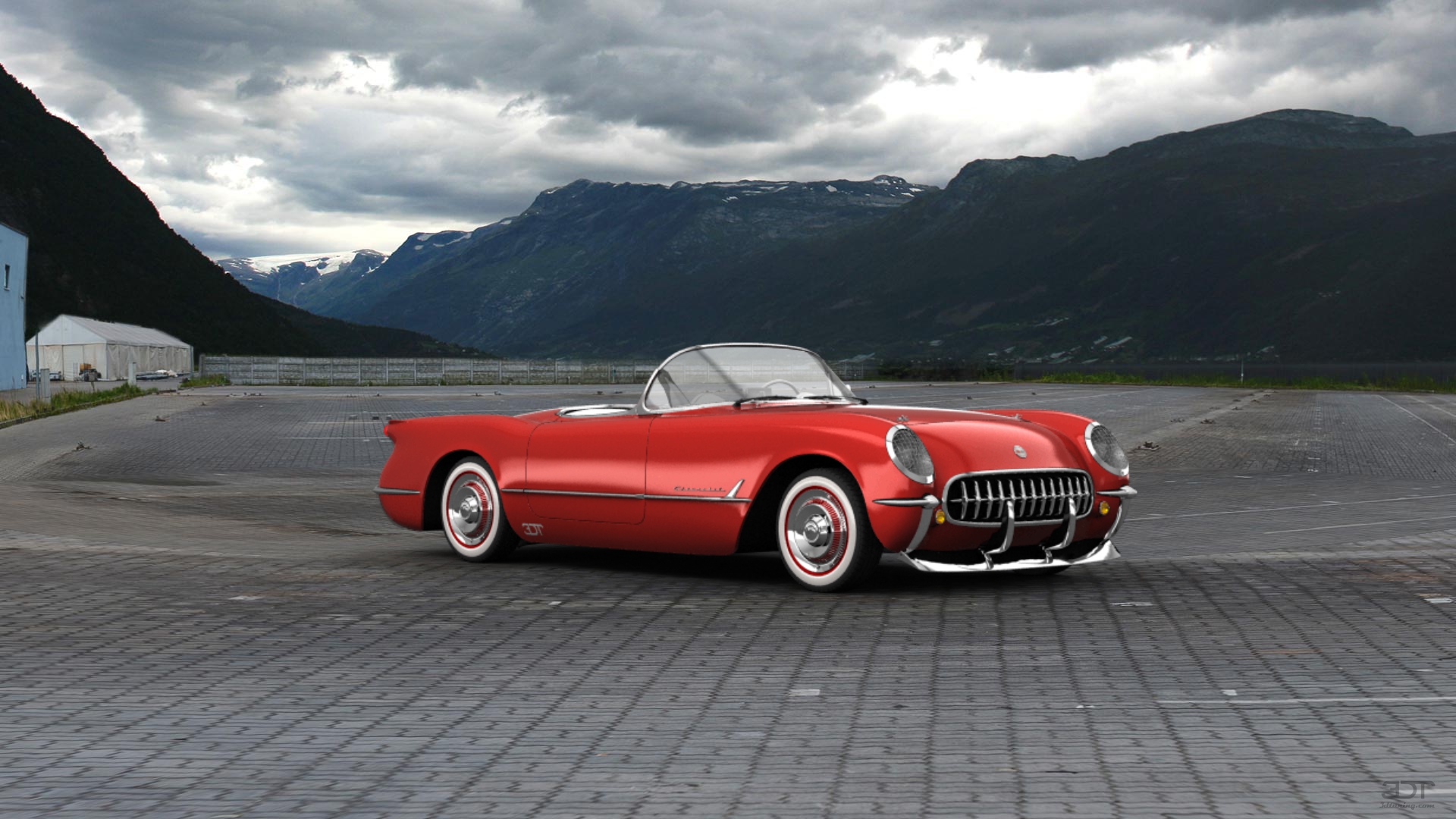 Chevrolet Corvette Convertible 1953 tuning