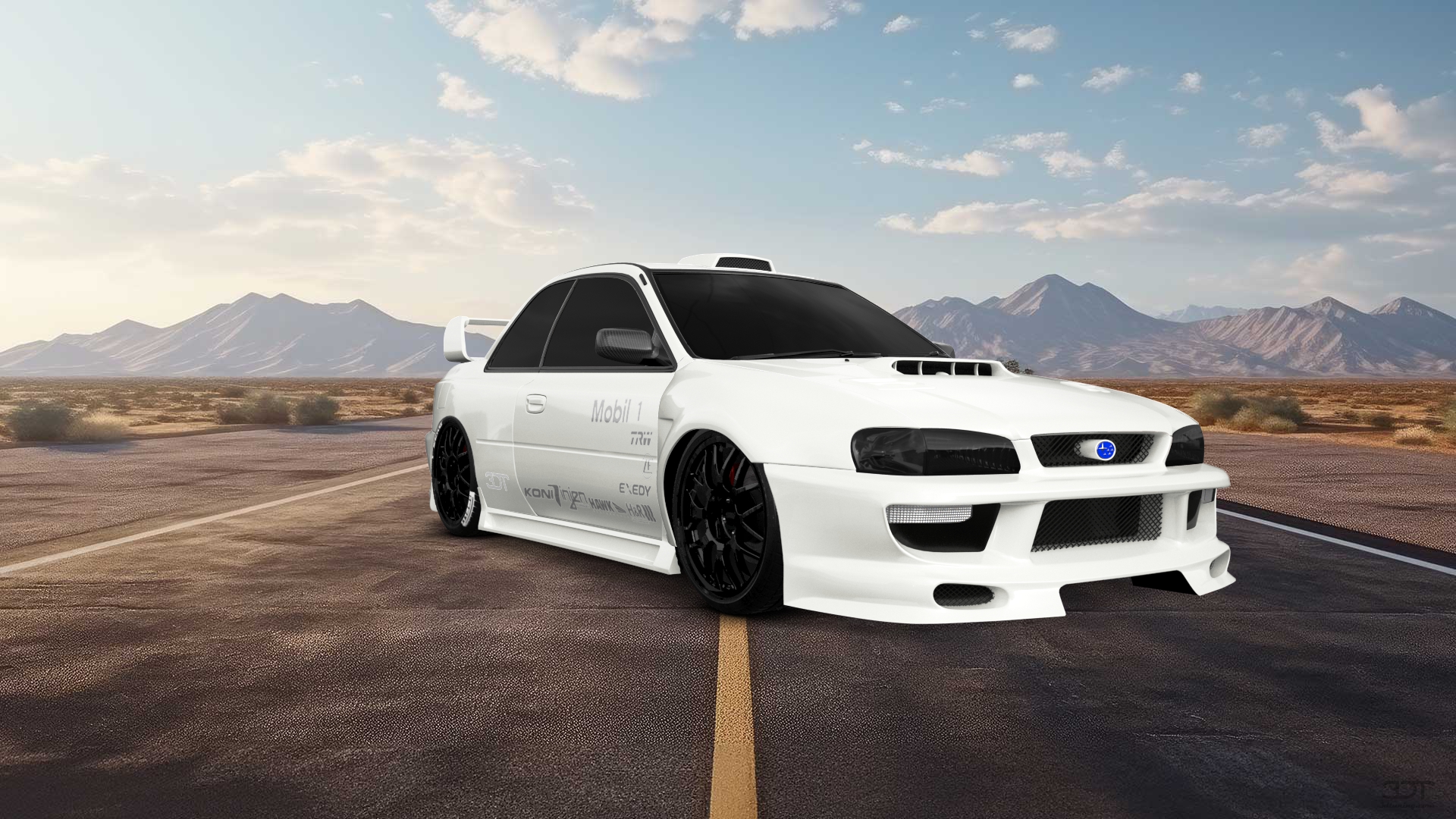 Subaru Impreza WRX STI 22B 2 Door Coupe 2000