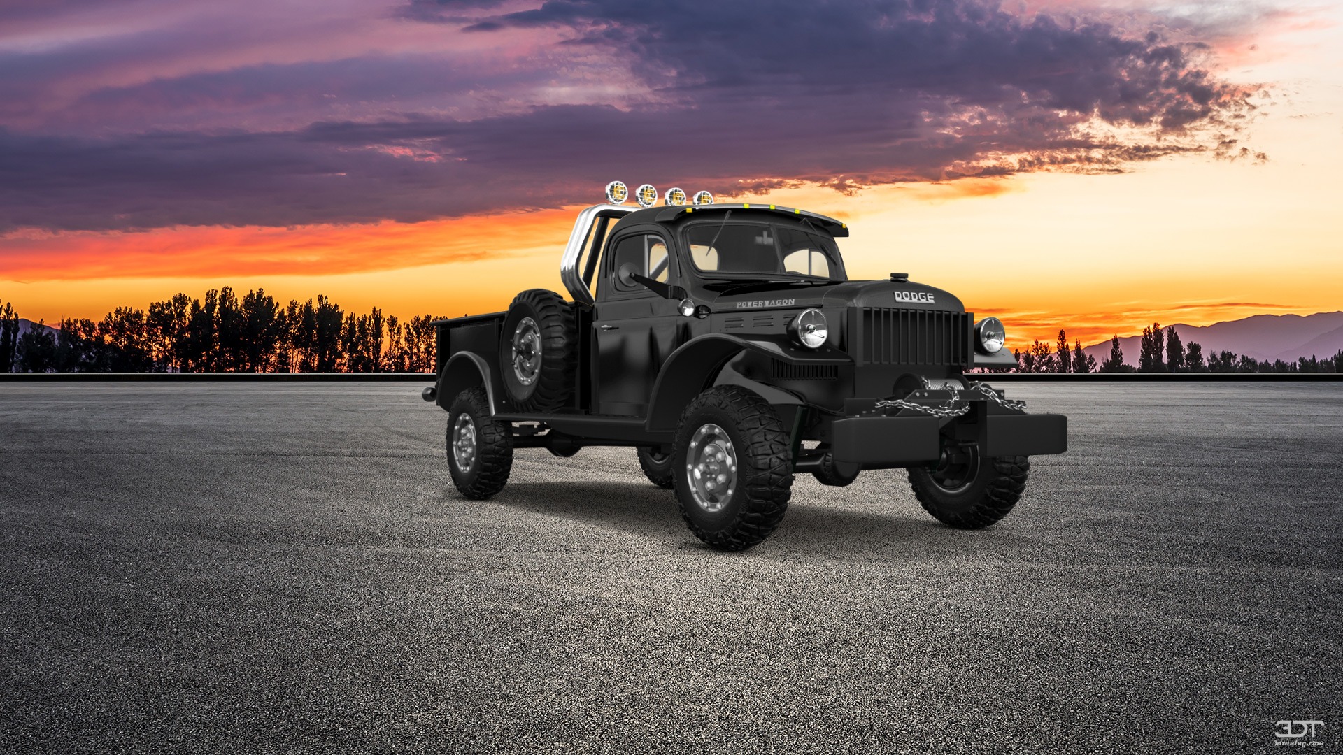 Dodge Power Wagon 2 Door pickup truck 1947