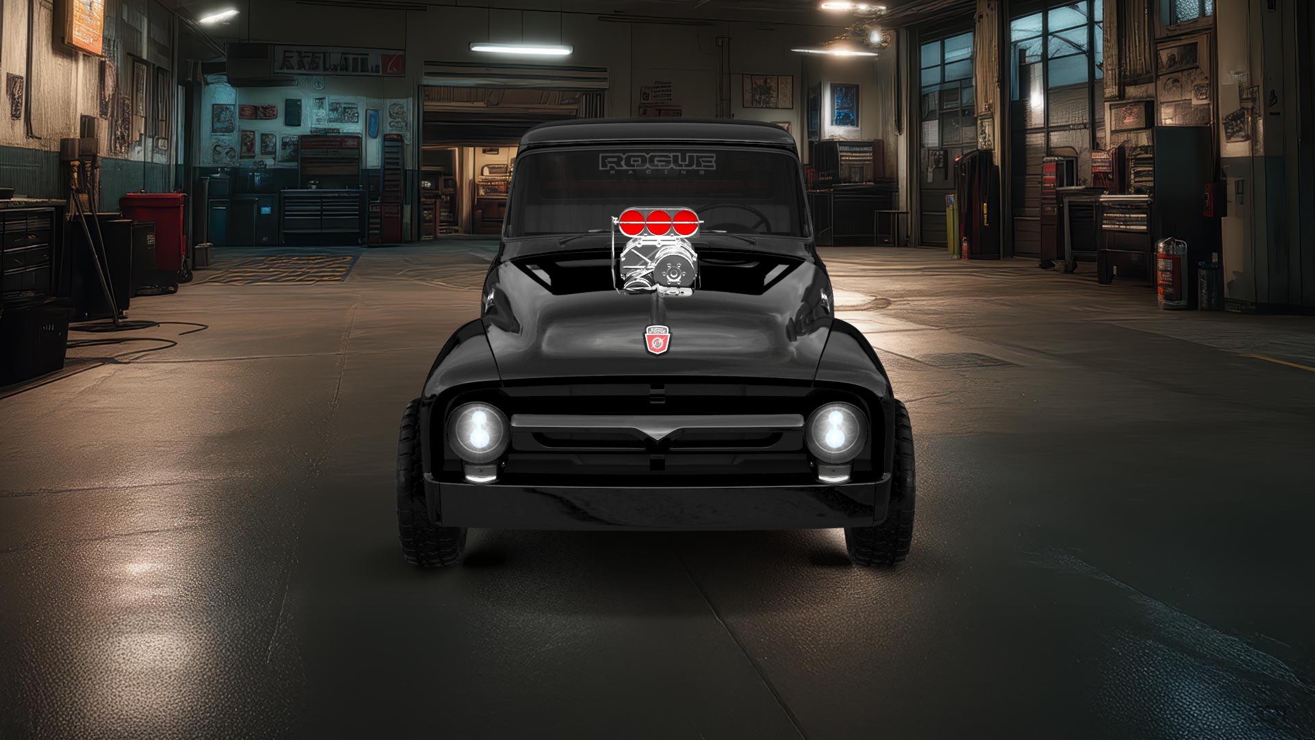 Ford F-100 2 Door truck 1956 tuning