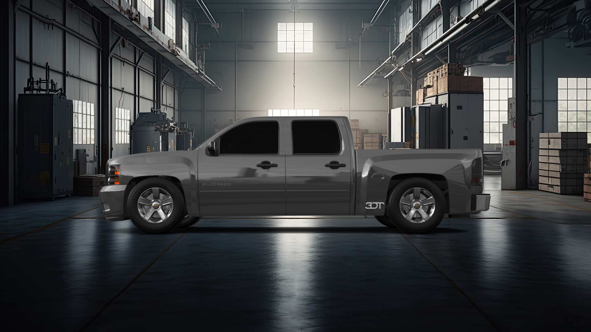 Chevrolet Silverado 1500 Crew Cab 4 Door pickup truck 2007 tuning