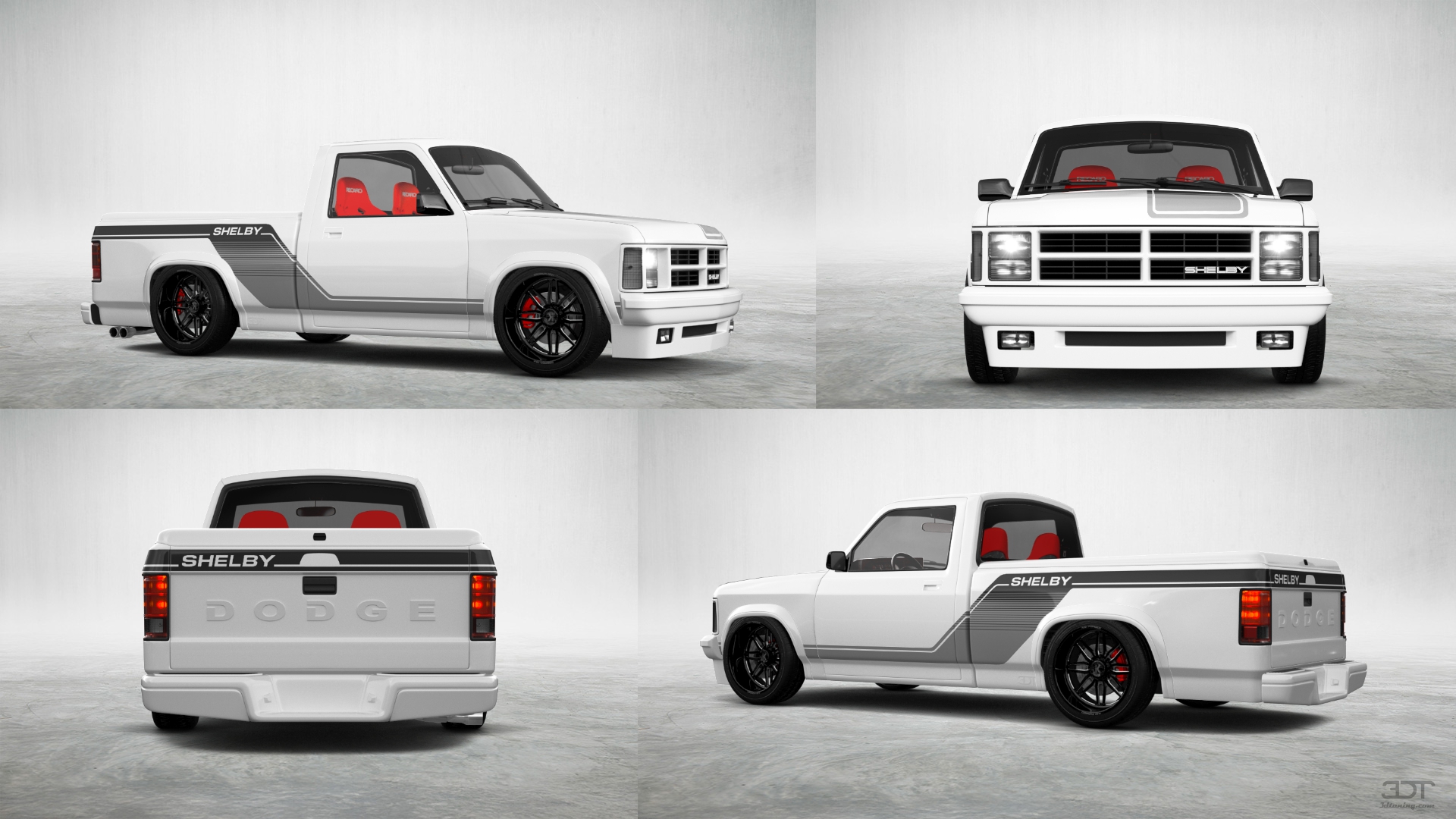 Dodge Dakota Regular Cab 2 Door pickup truck 1987