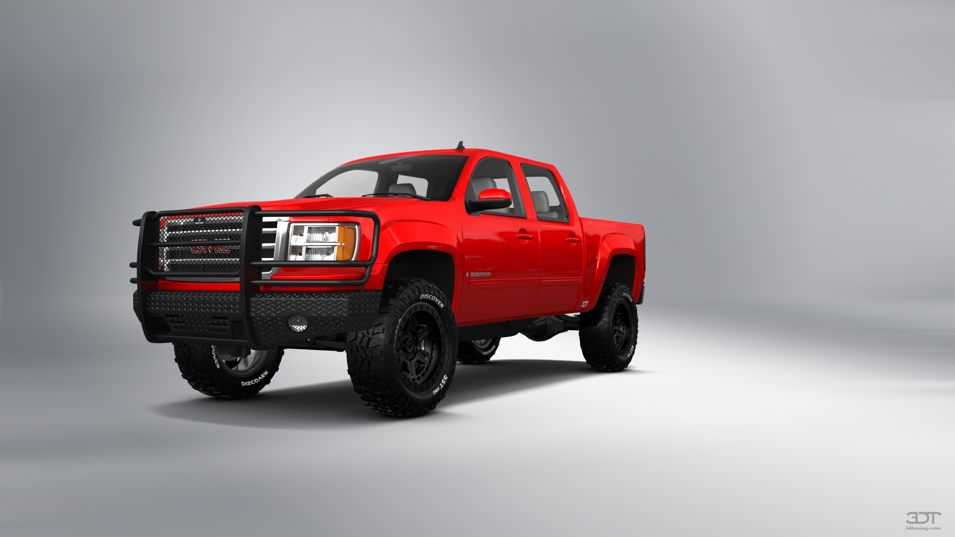 GMC Sierra 1500 Crew Cab 5.8 ft box 4 Door pickup truck 2007 tuning