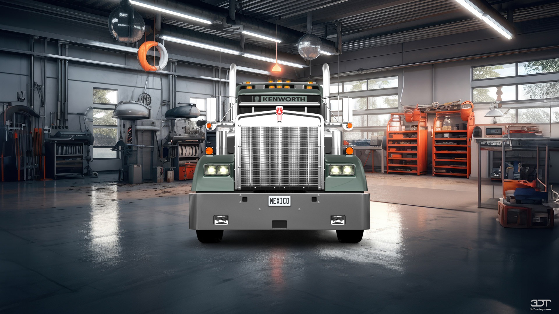 Kenworth W900 Sleeper Cab Truck 2015 tuning