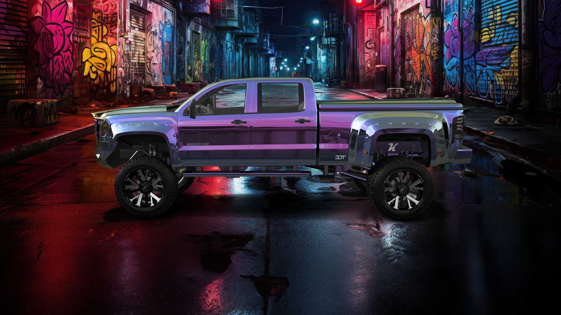 GMC Sierra 3500 HD Crew Cab 4 Door pickup truck 2015