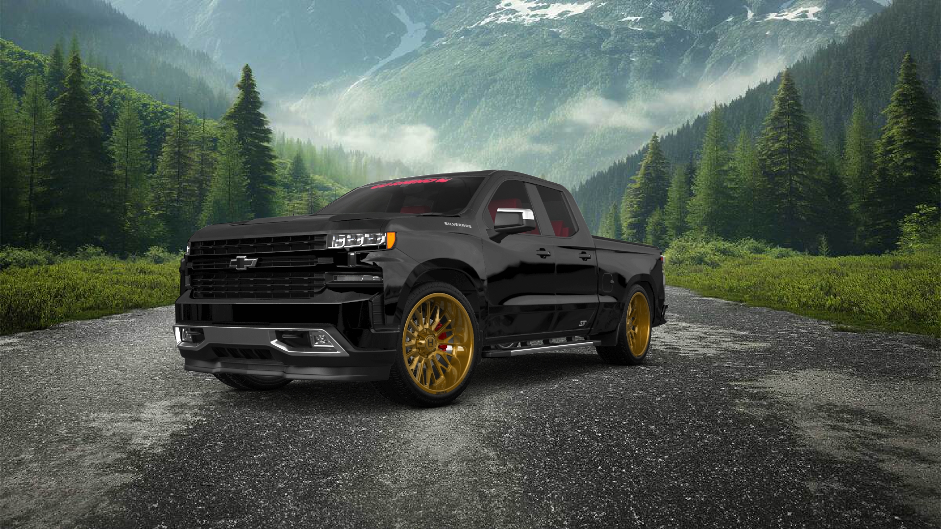 Chevrolet Silverado 1500 6.6 ft box 4 Door pickup truck 2021