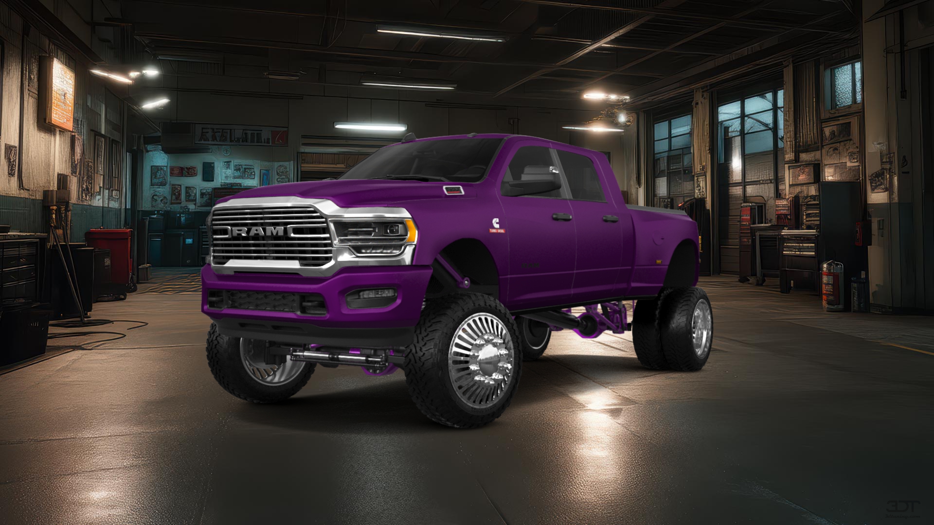 Dodge Ram 3500 4 Door pickup truck 2020 tuning