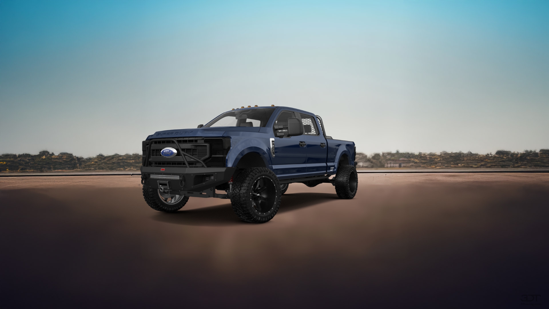 Ford F-250 4 Door pickup truck 2021 tuning