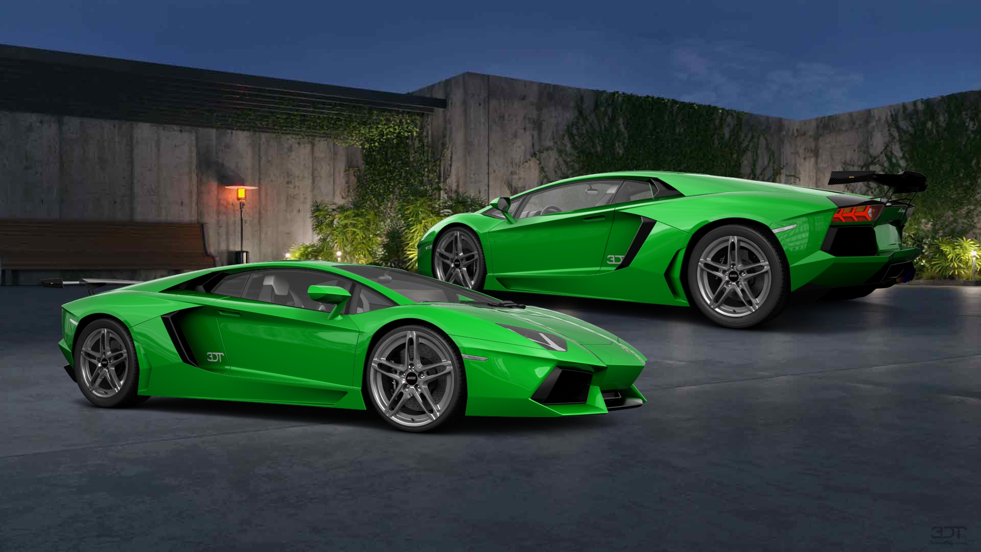 Lamborghini Aventador 2 Door Coupe 2012 tuning