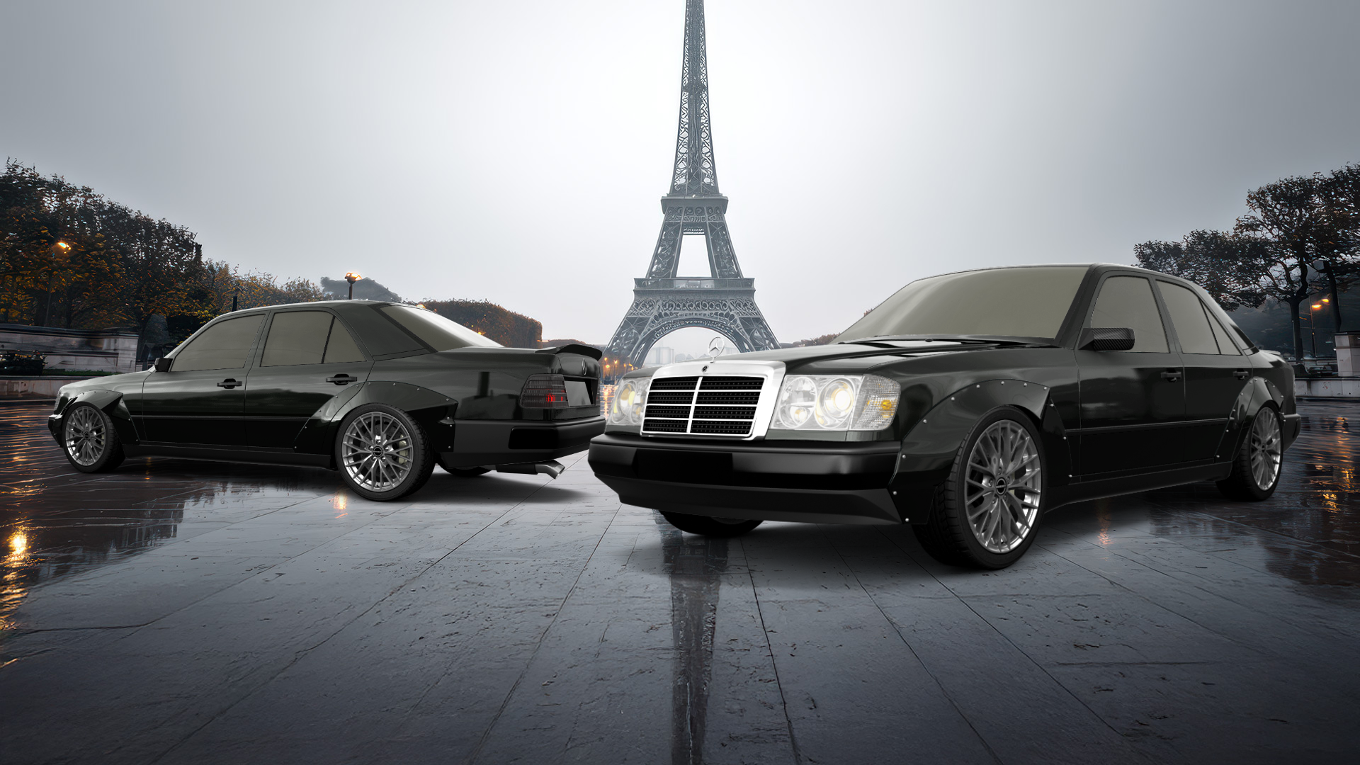 Mercedes E-Class Sedan 1984 tuning