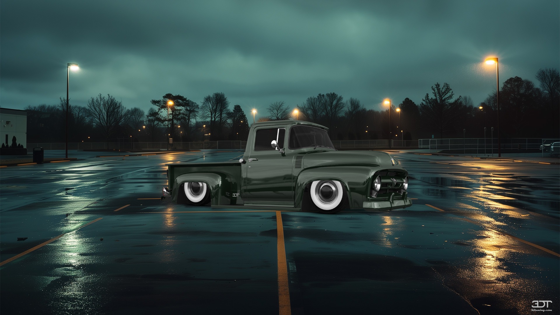 Ford F-100 2 Door truck 1956