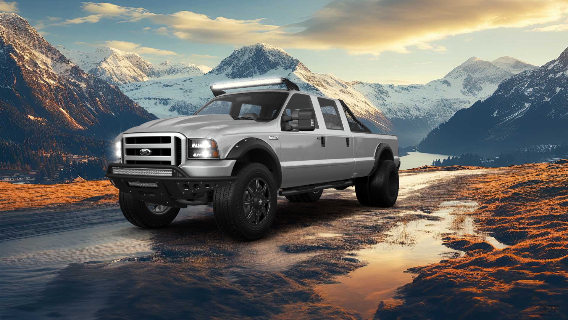 Ford F-350 DRW 4 Door pickup truck 1999