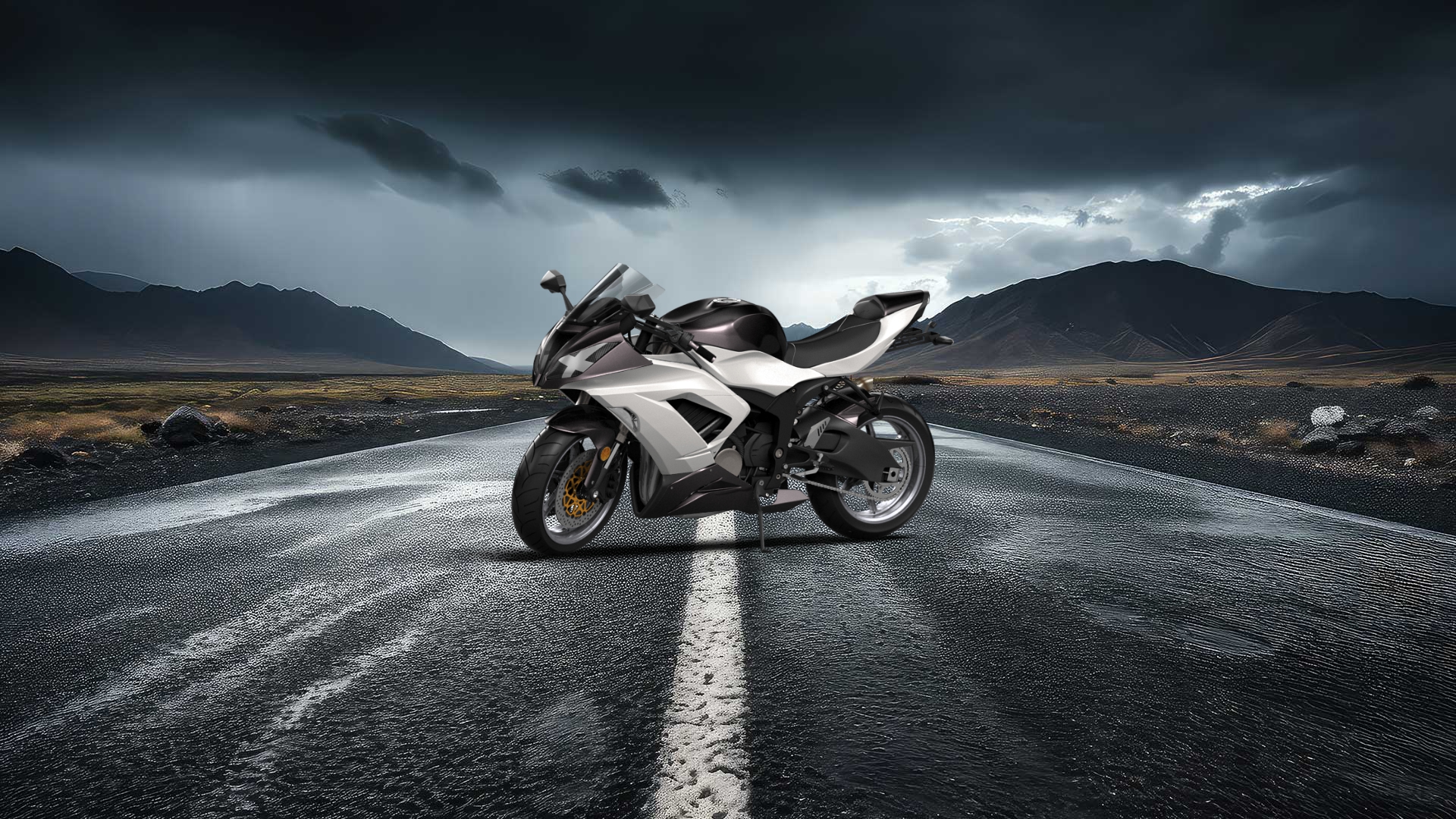 Kawasaki Ninja ZX 6R Sport Bike 2015