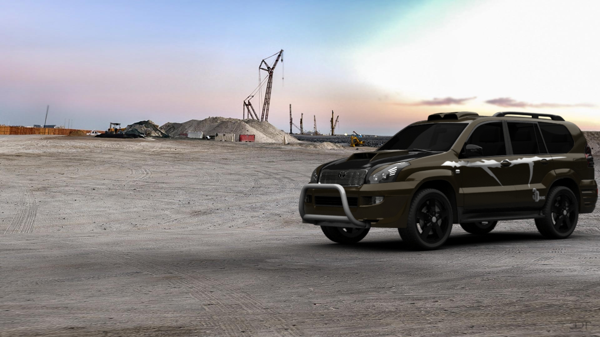 Toyota LC Prado SUV 2002