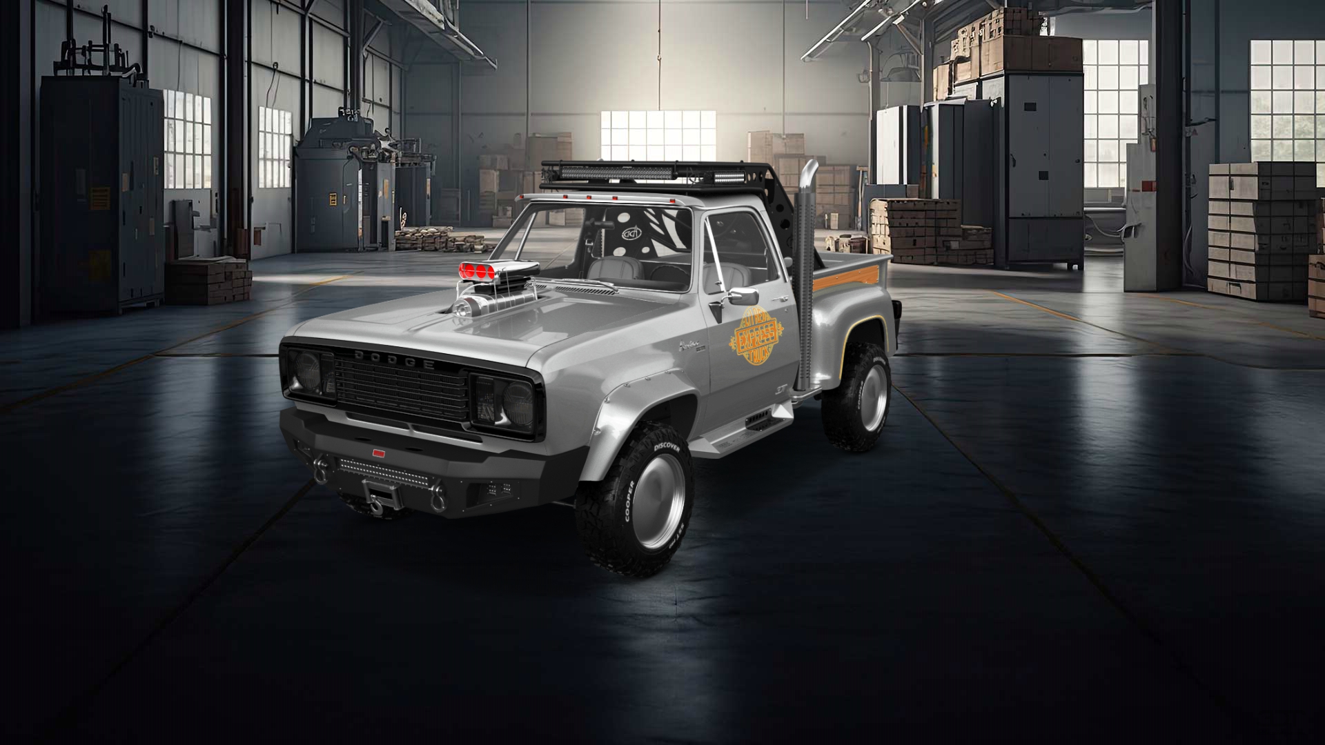 Dodge Lil Red Express 2 Door pickup truck 1978