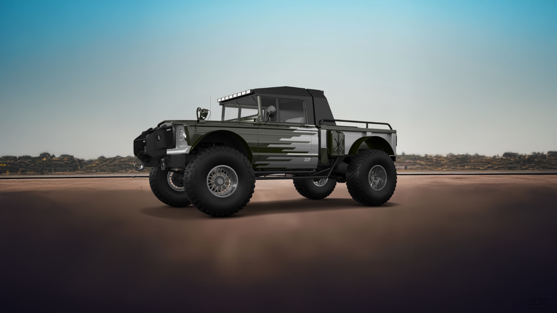 Jeep Kaiser M715 2 Door pickup truck 1968 tuning