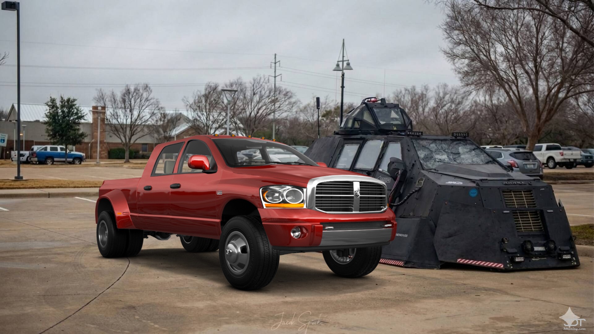 Dodge Ram 3500 Dually 4 Door pickup truck 2007 Images
