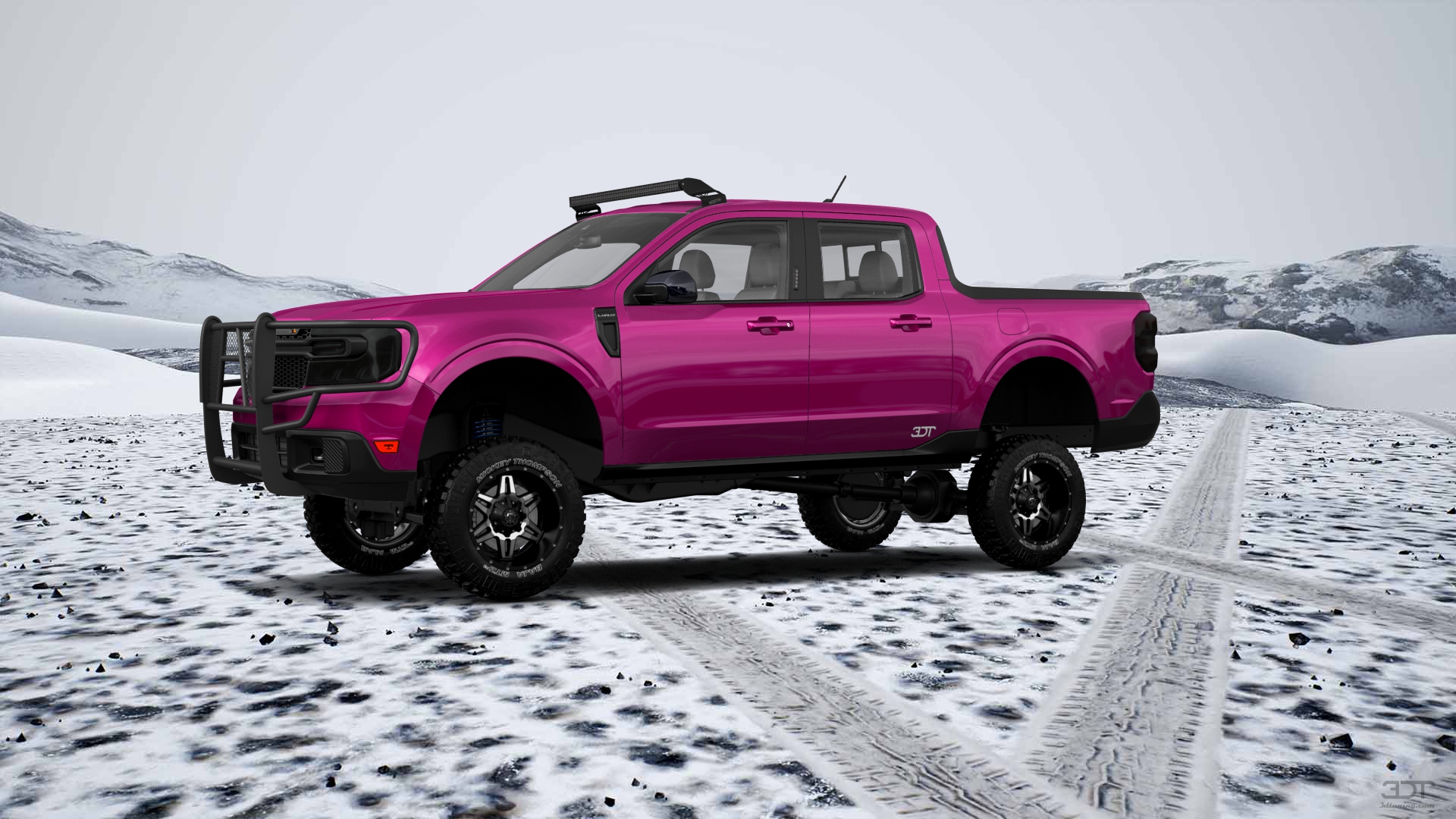Ford Maverick 4 Door pickup truck 2022 tuning