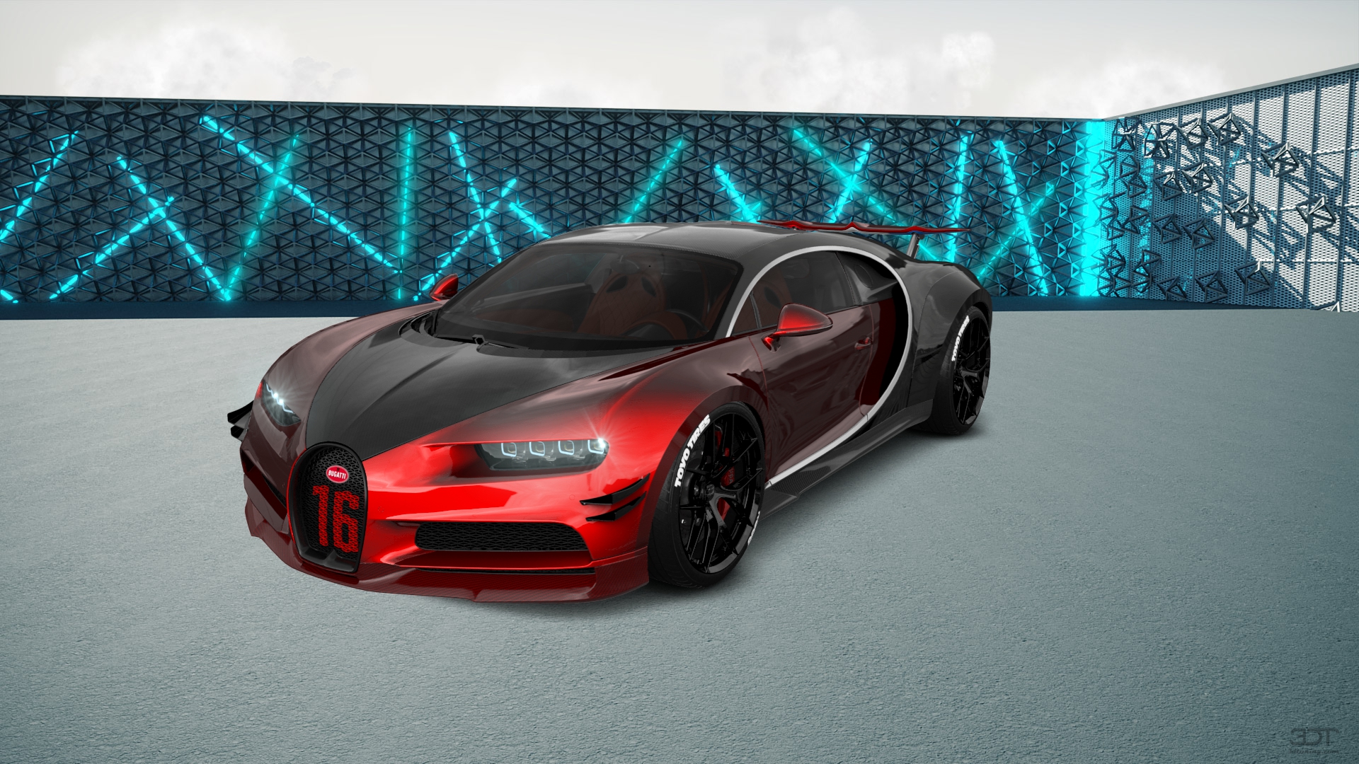 Bugatti Chiron 2 Door Coupe 2016