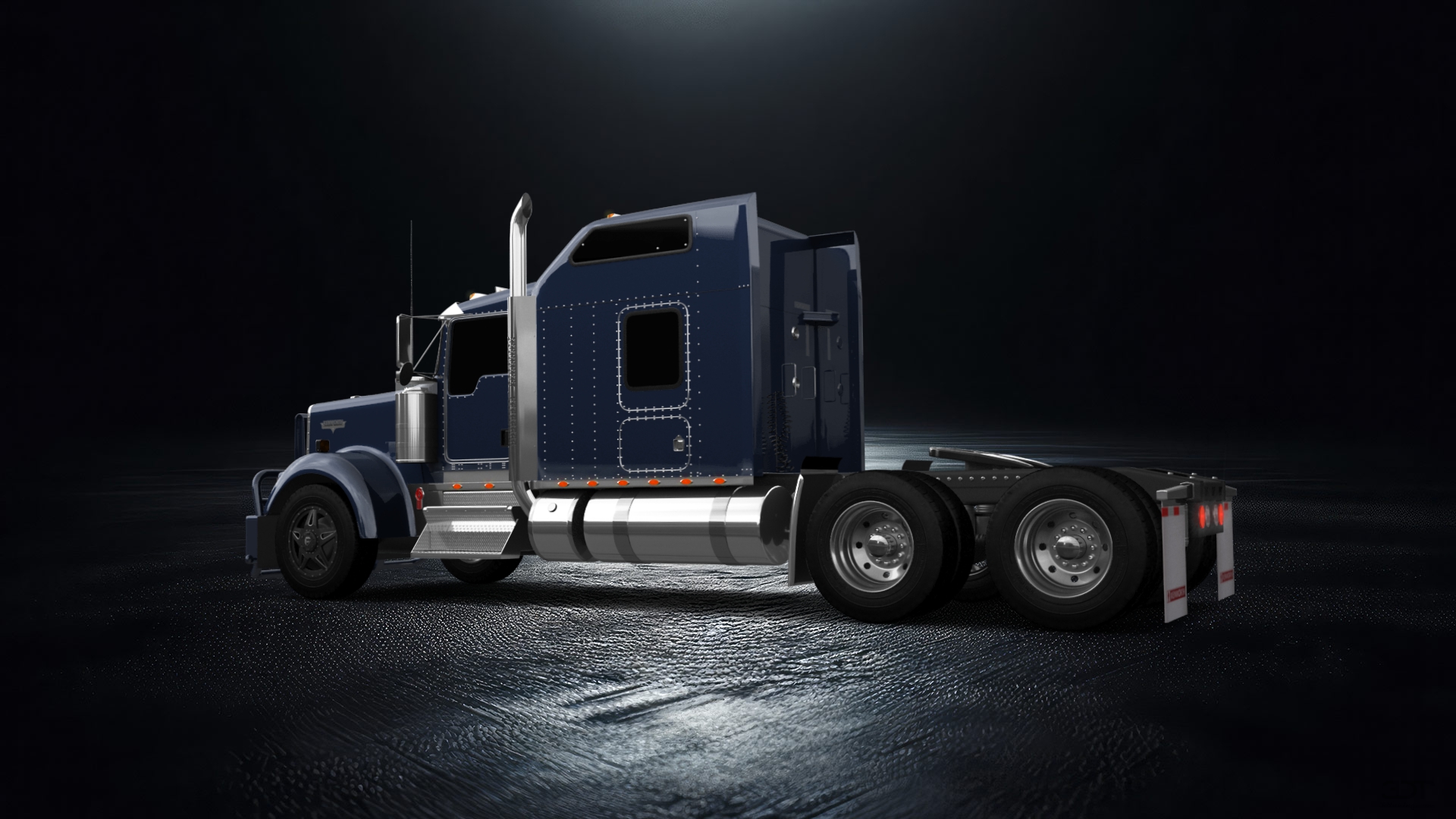 Kenworth W900 Sleeper Cab Truck 2015
