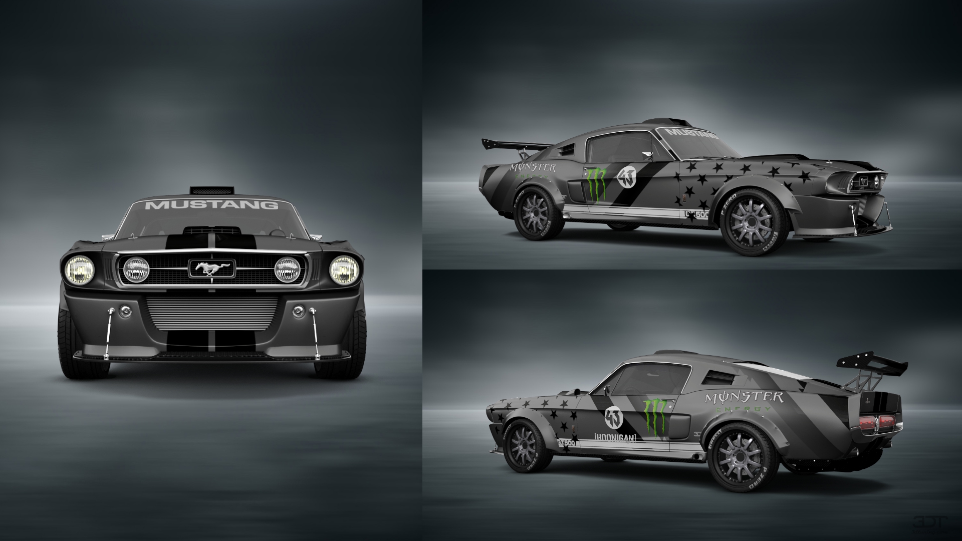 Mustang GT500 2 Door Coupe 1968