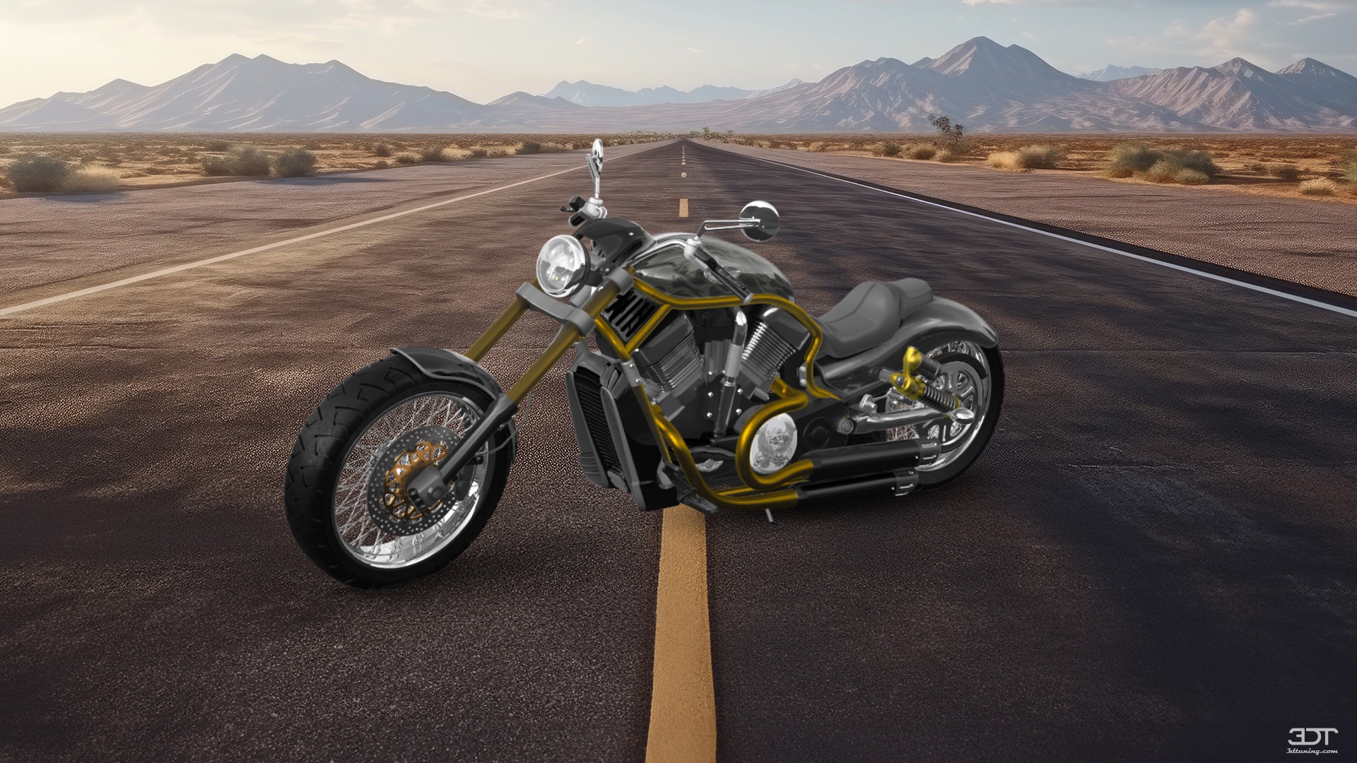 Harley-Davidson Custom Chopper Cruiser 2011