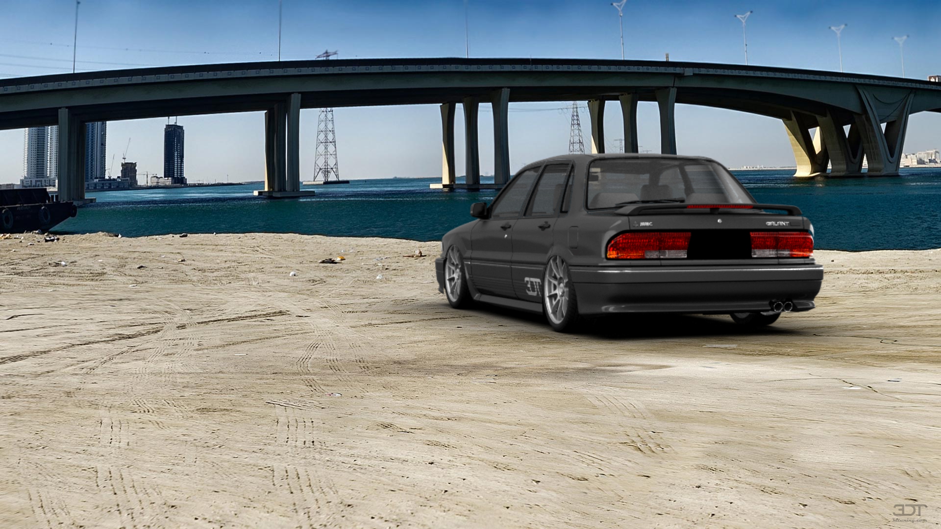 Mitsubishi Galant Sedan 1987 tuning