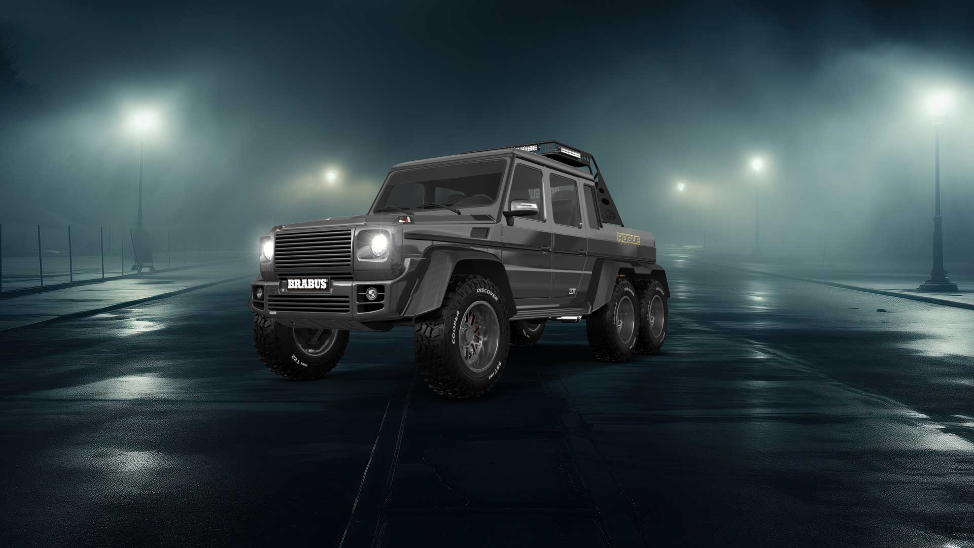 Mercedes G 63 AMG 6x6 4 Door pickup truck 2013