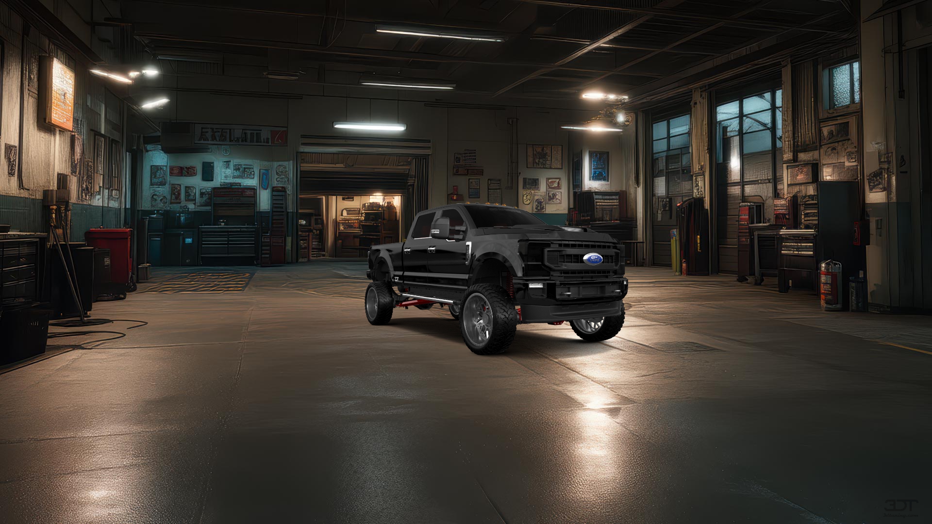 Ford F-250 4 Door pickup truck 2021 tuning