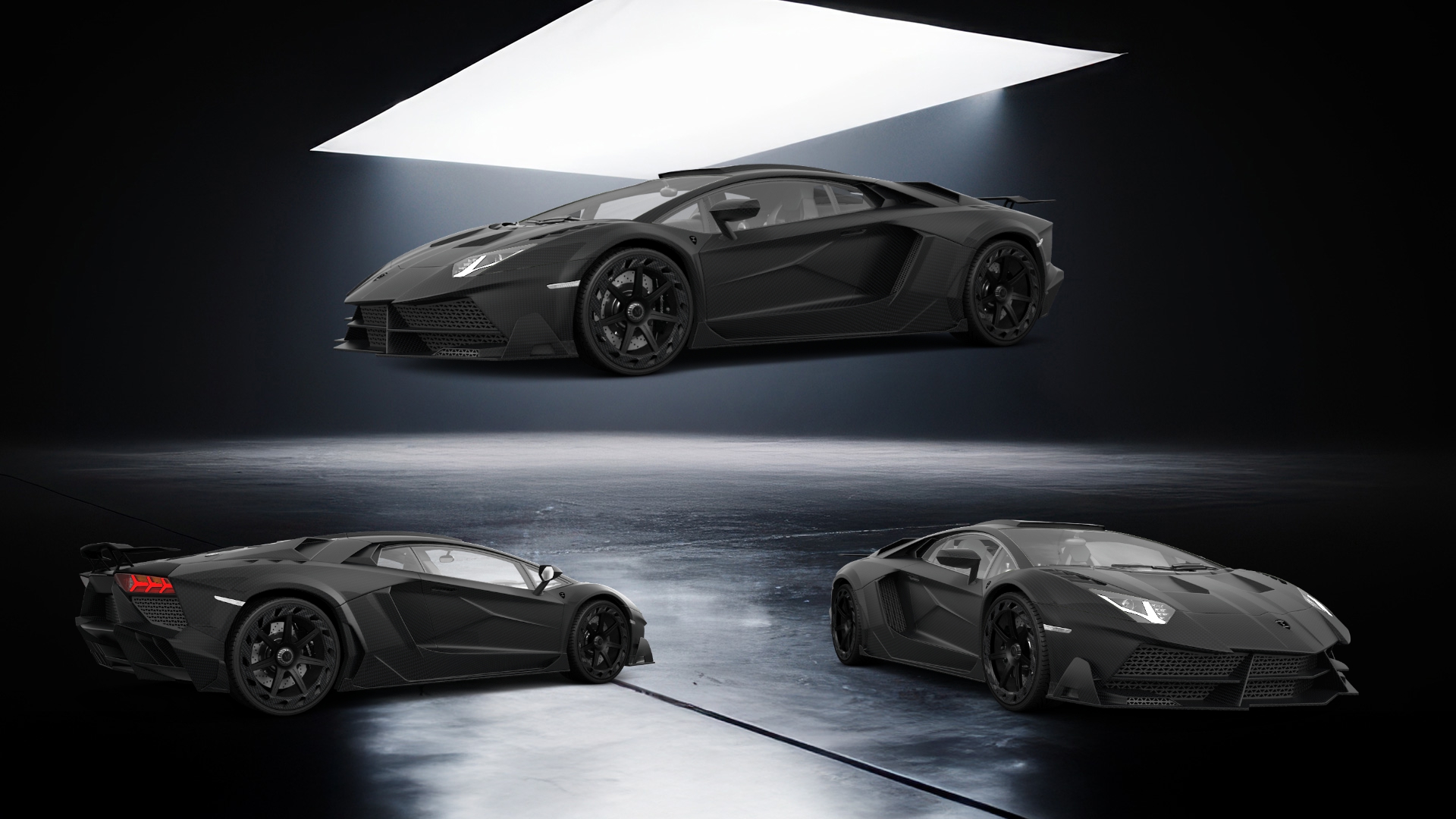 Lamborghini Aventador 2 Door Coupe 2012 tuning
