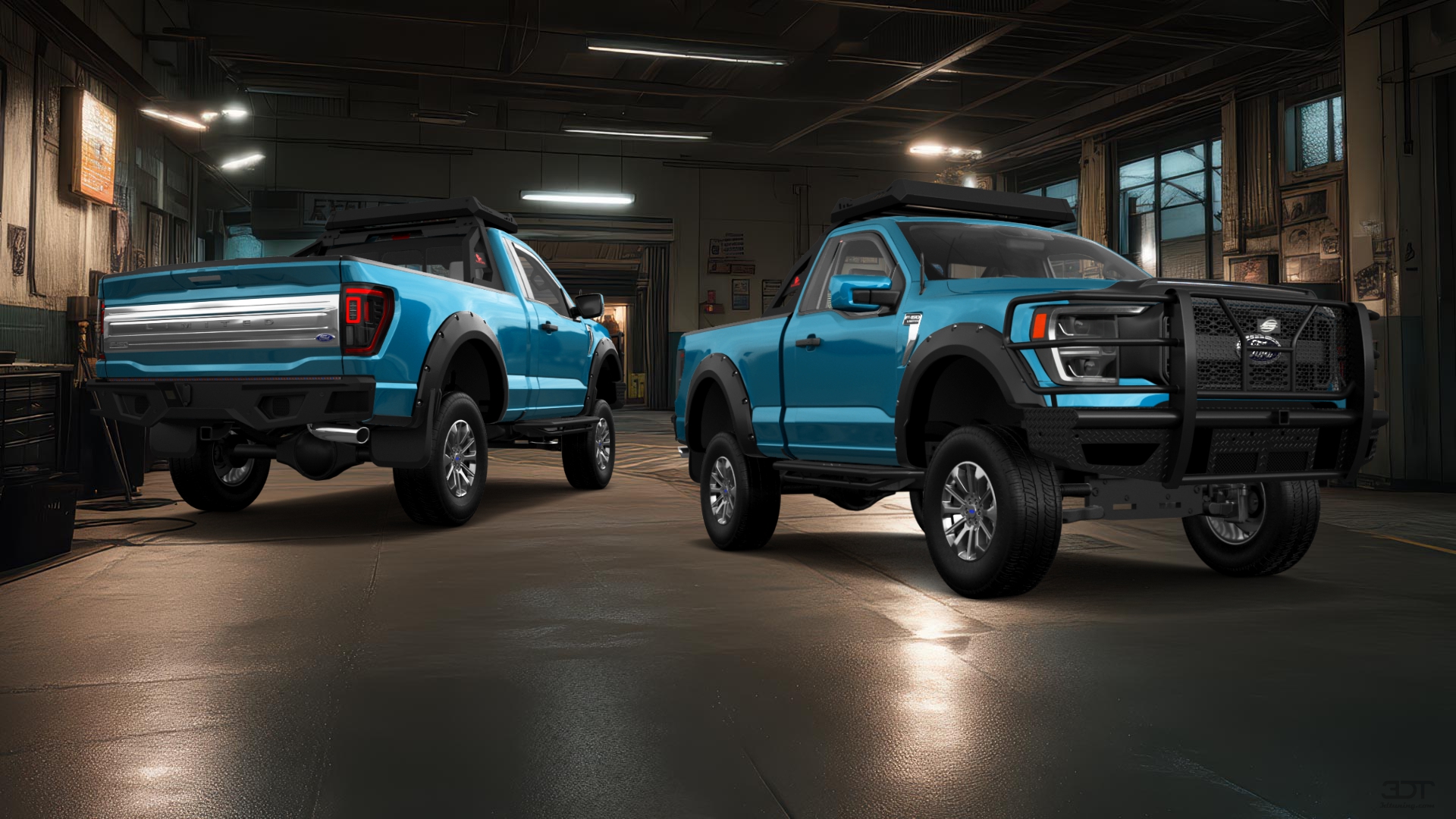 Ford F-150 6.5 box Truck 2022 tuning