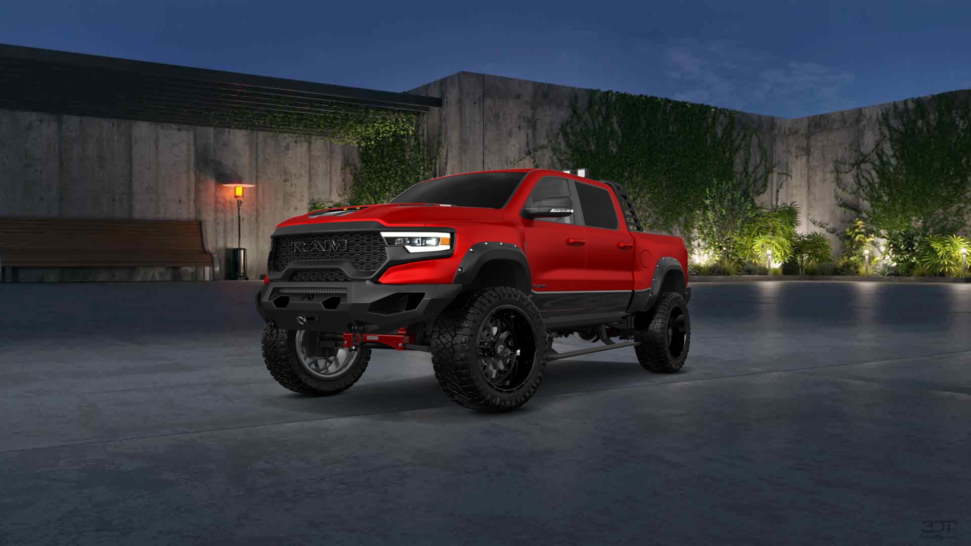 Dodge Ram 1500 TRX 4 Door pickup truck 2021 tuning
