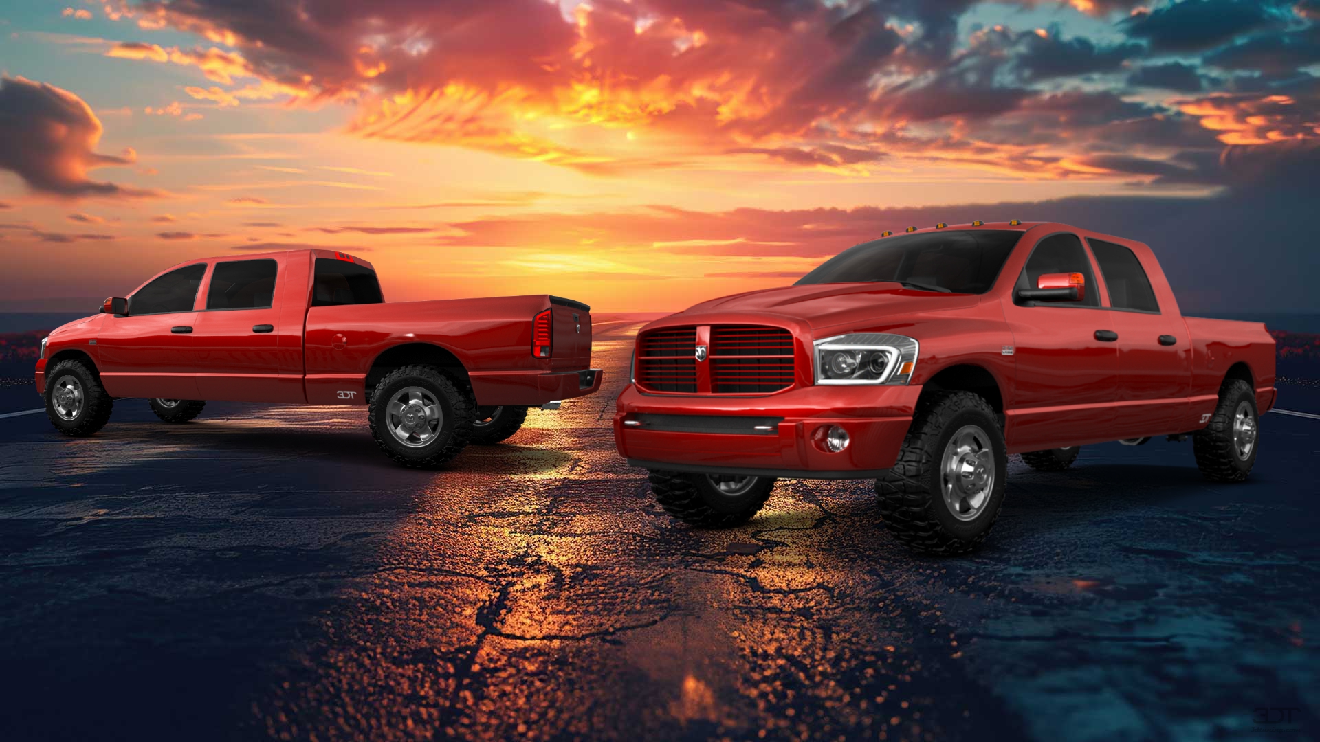 Dodge Ram 2500 4 Door pickup truck 2007 tuning
