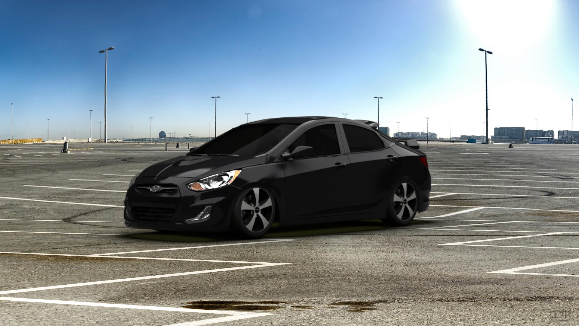 Hyundai Accent Sedan 2012 tuning