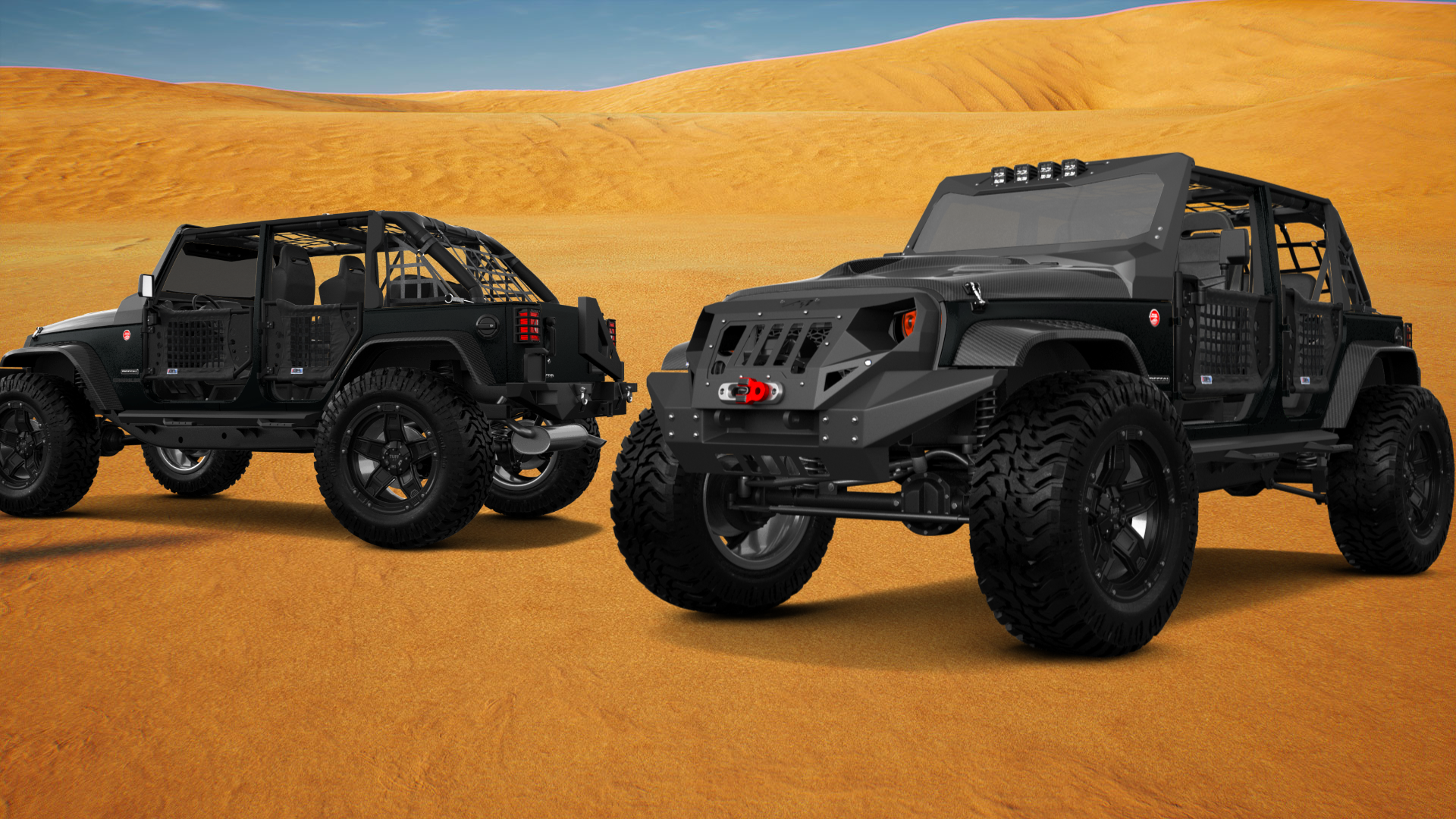 Jeep Wrangler Unlimited JK Rubicon Recon 4 Door SUV 2017