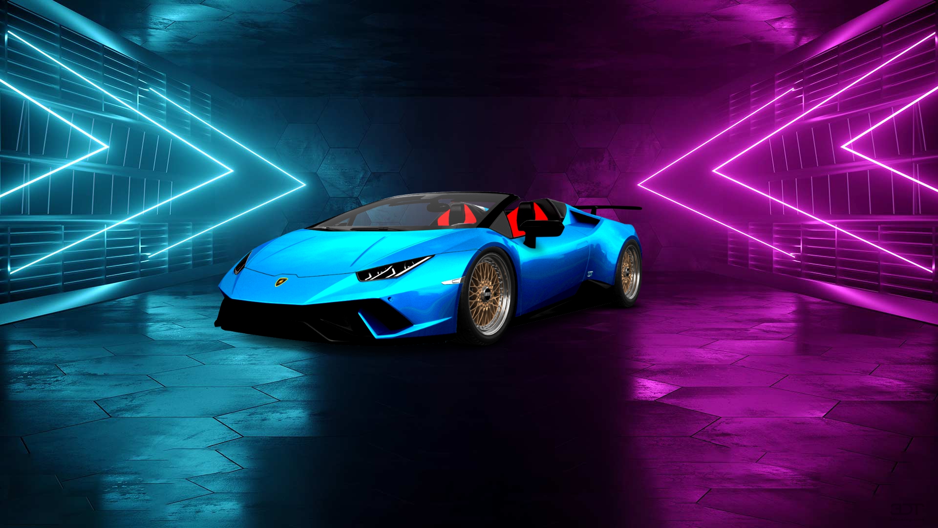 Lamborghini Huracan Spyder 2 Door Convertible 2016 tuning