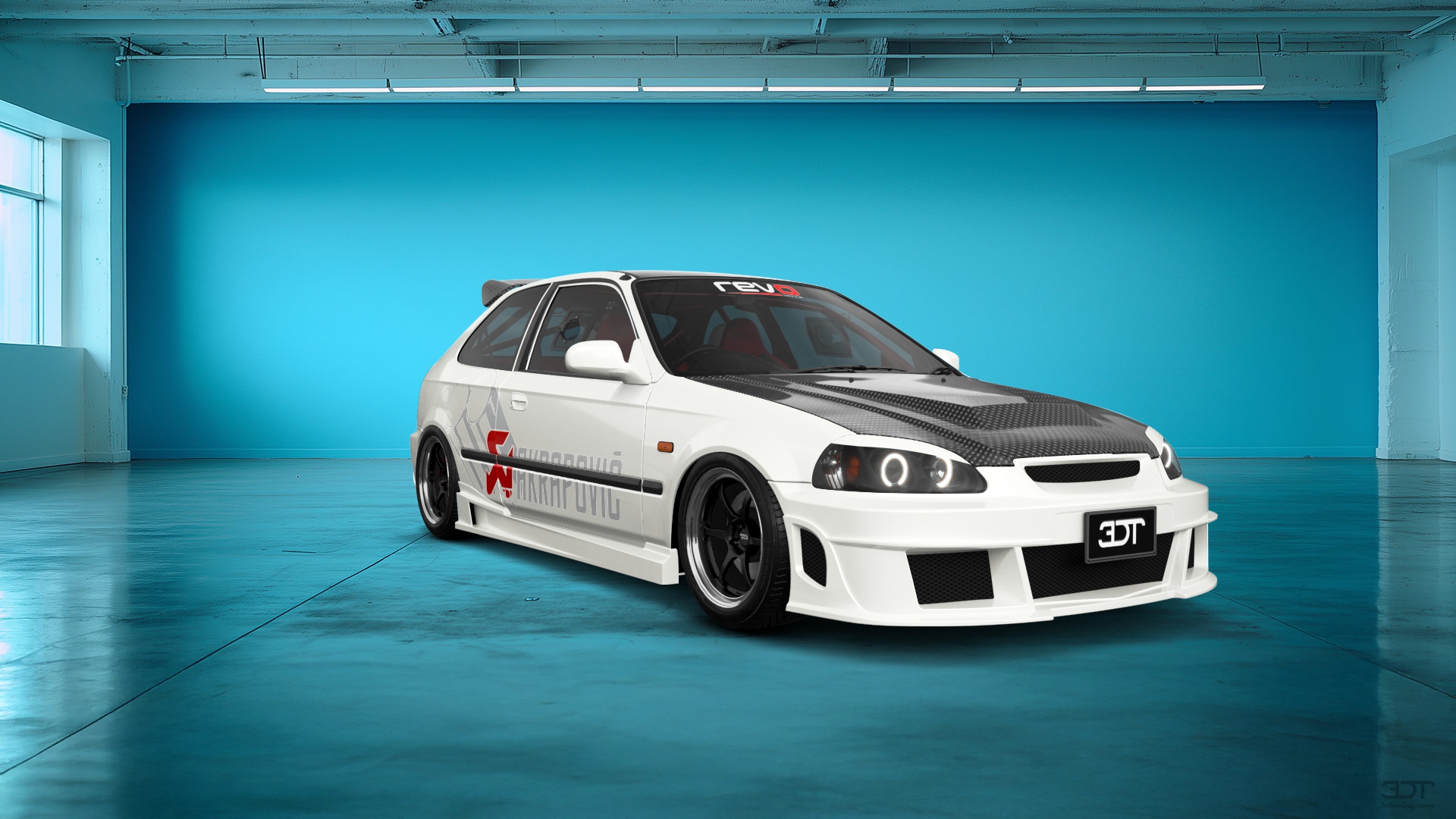 Honda Civic 1997 — 48 modifications by WildDog513 | 3DTuning
