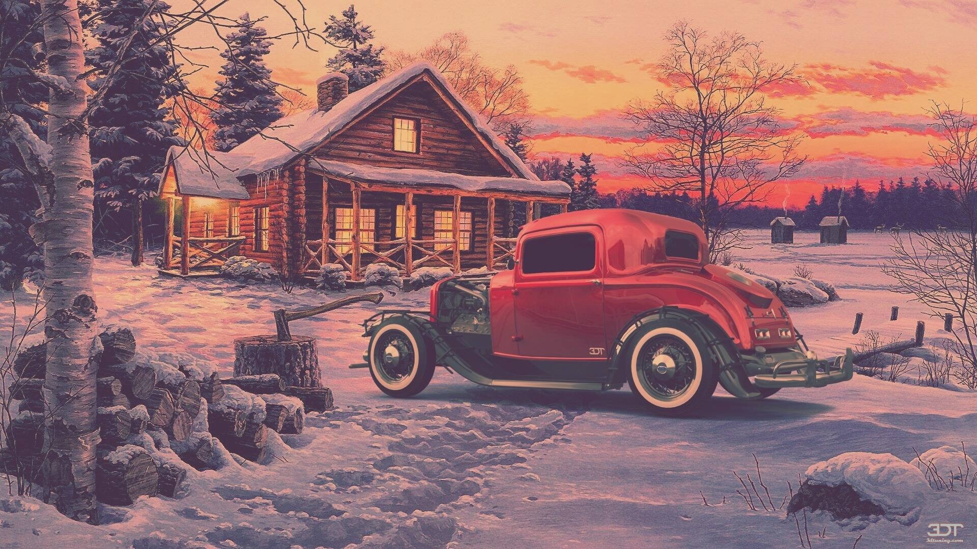 Ford Model B Deluxe 2 Door Coupe 1932