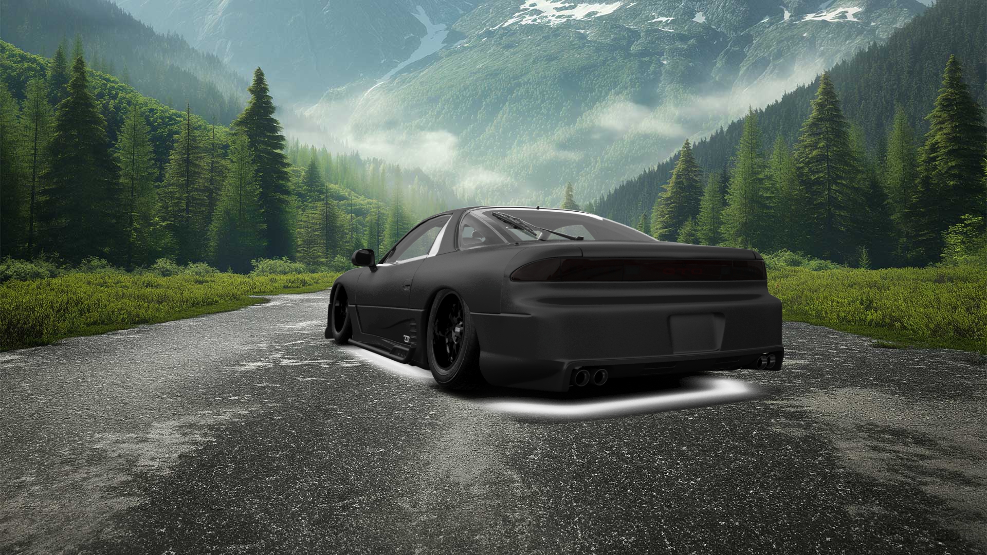 Mitsubishi 3000GT 2 Door Coupe 1991