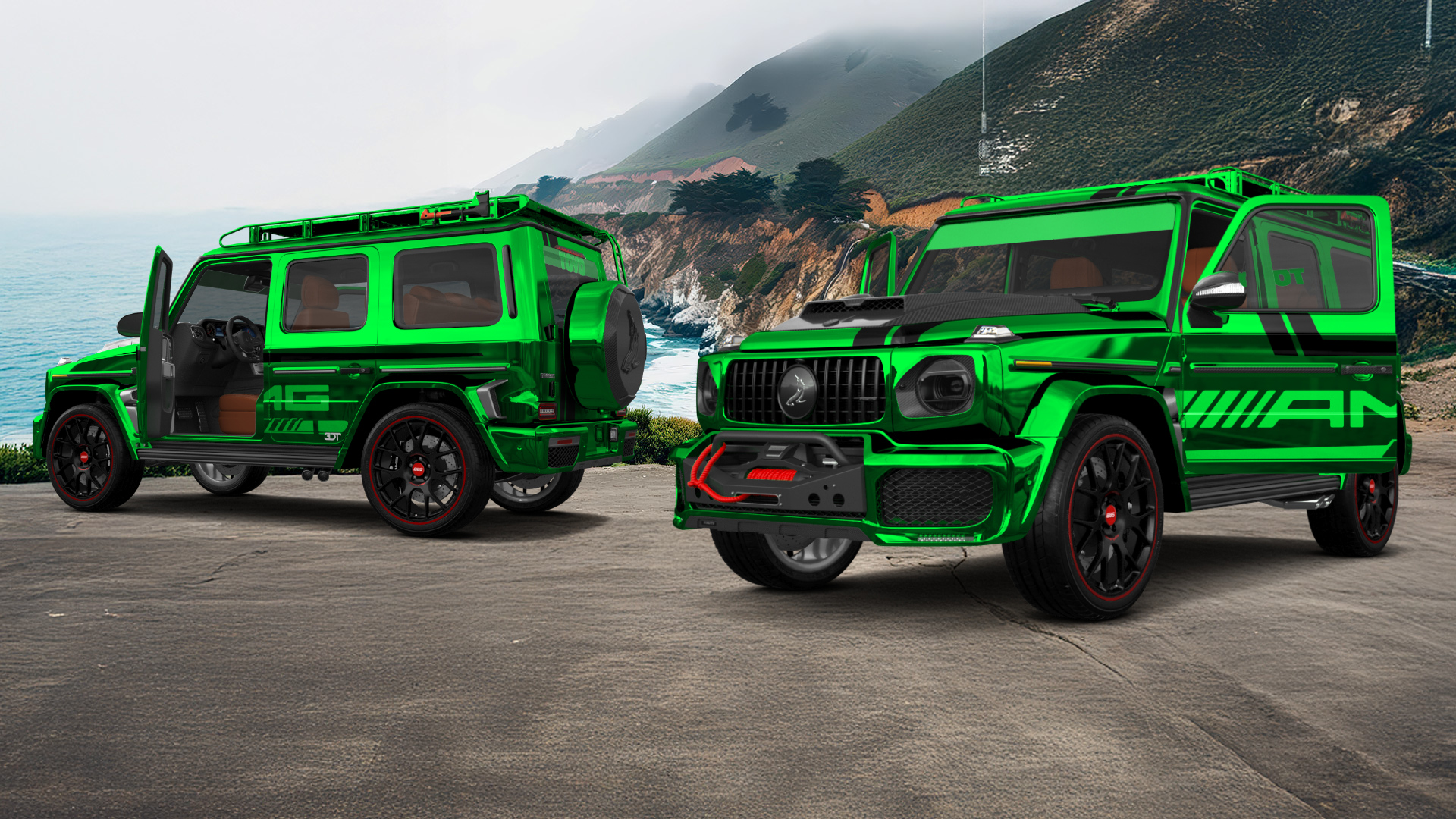 Mercedes G-Class 5 Door SUV 2018 tuning