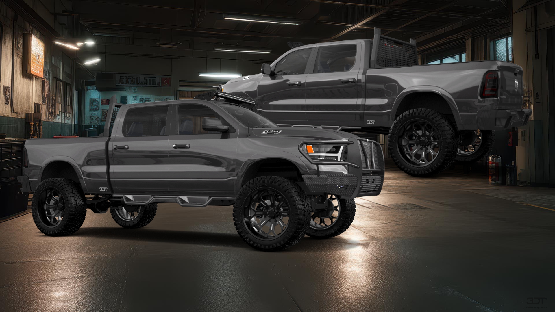 Dodge Ram 1500 Crew Cab 6.4' box 4 Door Truck 2020 tuning