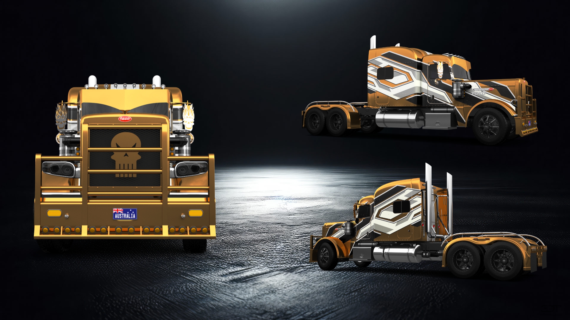 Peterbilt 389 Sleeper Cab Truck 2016
