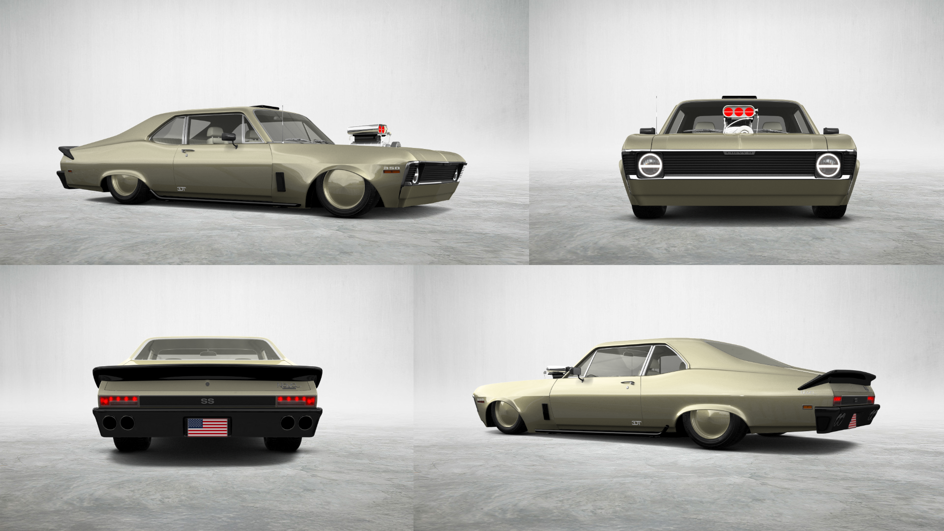 Chevrolet Chevy II Nova 2 Door Coupe 1968