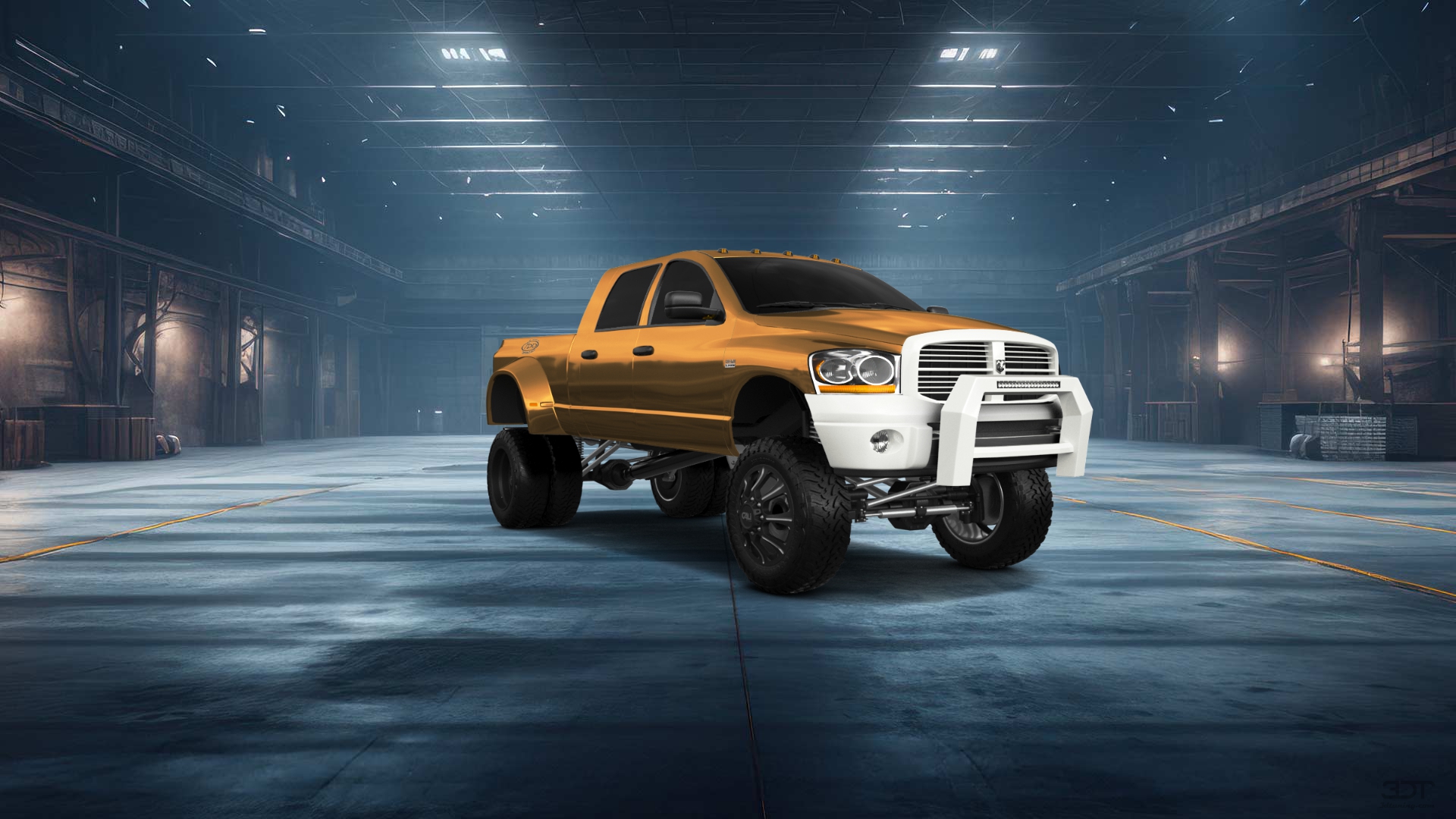Dodge Ram 3500 Dually 4 Door pickup truck 2007