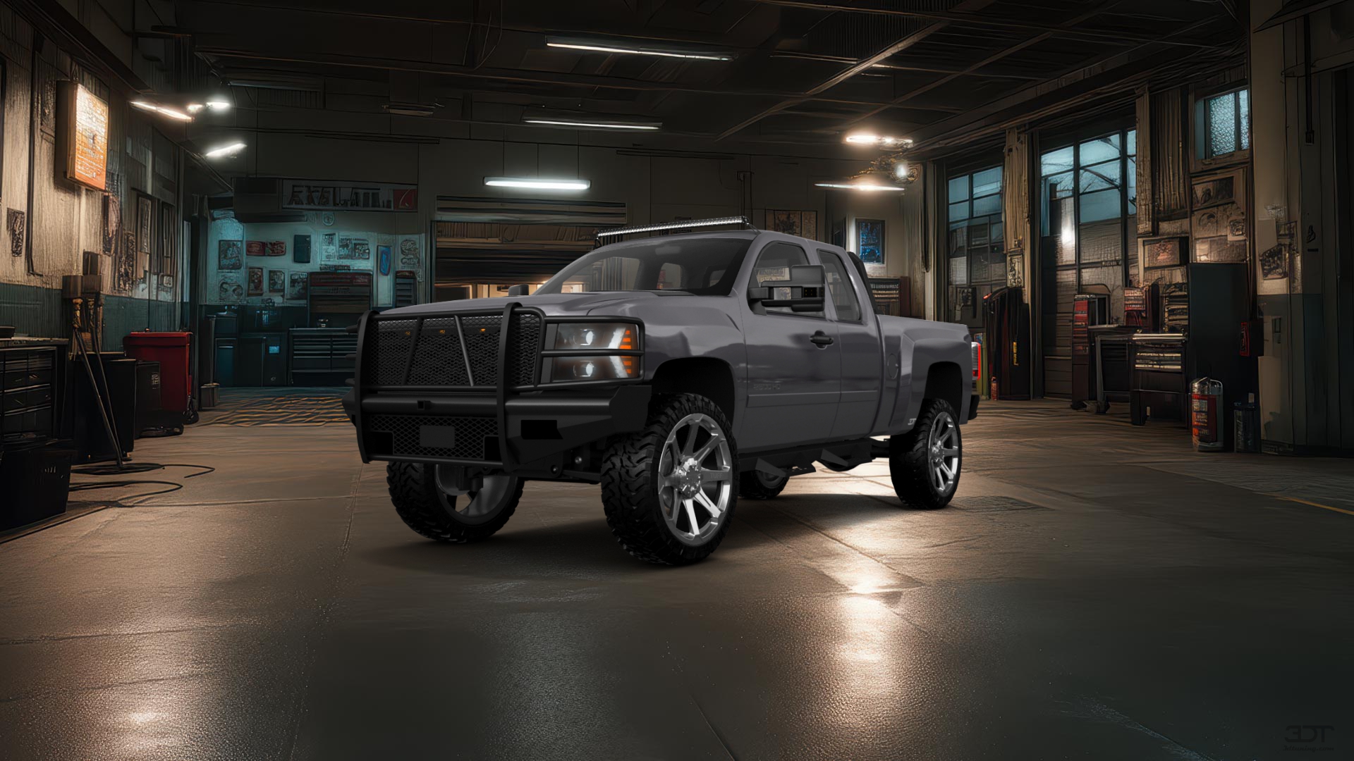 Chevrolet Silverado 2500 HD Extended Cab Pickup Truck 2007 tuning
