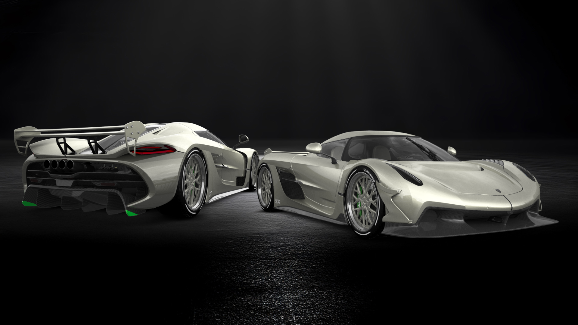 Koenigsegg Jesko 2 door targa top 2020