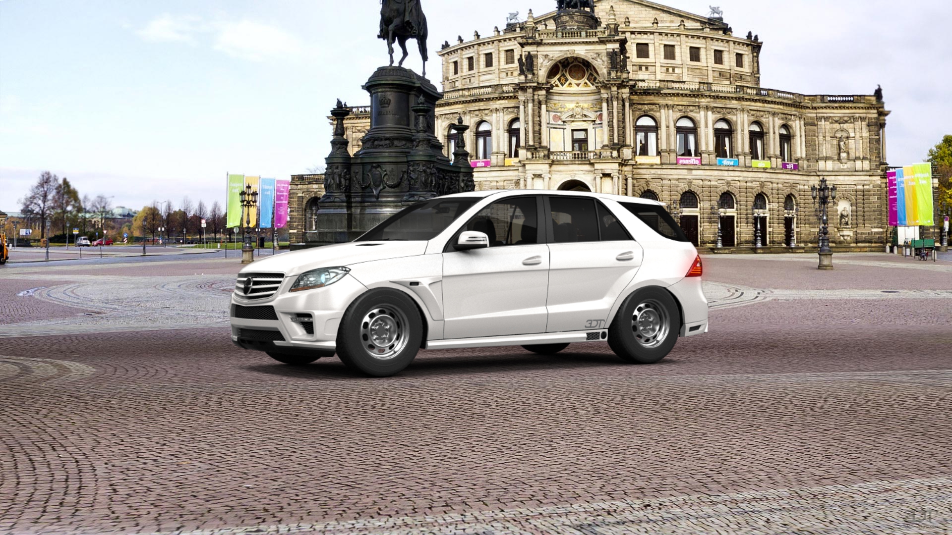 Mercedes ML class SUV 2011 tuning