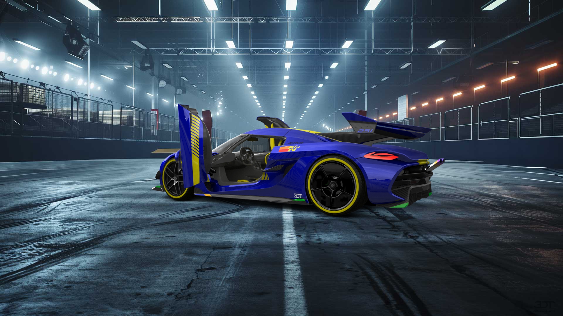 Koenigsegg Jesko 2 door targa top 2020