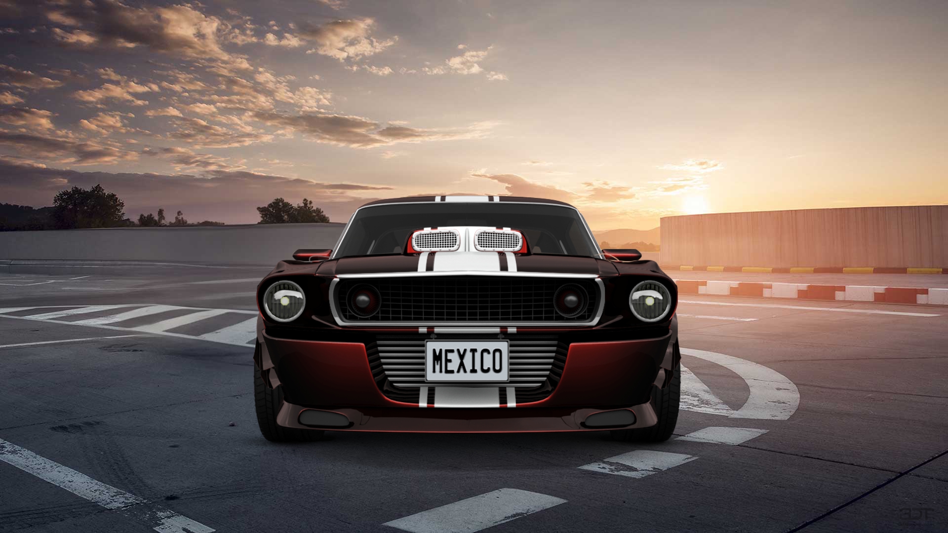 Mustang GT500 2 Door Coupe 1968 Images